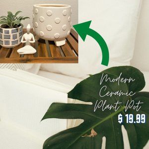 Modern Ceramic Plant Pot
